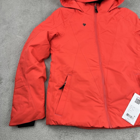Obermeyer Rylee Jacket Teen Girls Large 14-16 Aurora‎ Rose Pink Ski Snow Coat - Picture 3 of 10